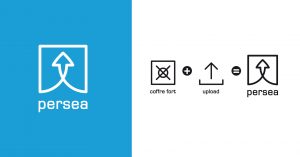 Persea - cloud - logotype - identité visuelle - WALA STUDIO