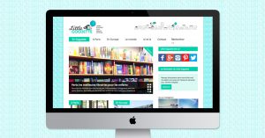 site web Little Goguette : illustration, logo, identité, site web - Wala Studio Graphique