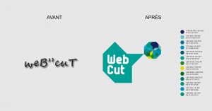 WebCut - logotype et déclinaisons - WALA STUDIO
