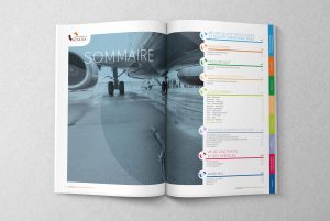 Rapport annuel ACNUSA 2016 - mise en page - Création WALA studio graphique