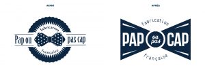 refonte de logotype PAP OU PAS CAP