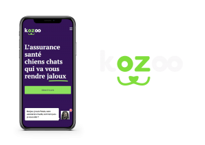 l'assurance santé animale KOZOO - logo et création graphique WALA