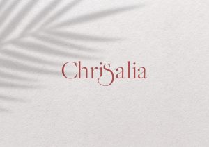 logotype chrisalia - création de logo et identité de marque WALA studio graphique