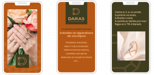 Guide de marque : story Ingram pour la bijouterie DARAS